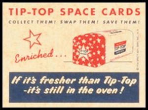 D94-4 1954 Tip Top Bread Space Cards